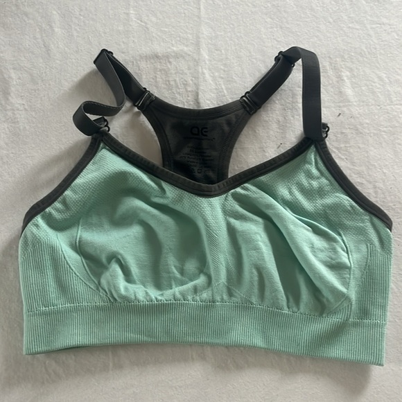 Women's small Assorted Sports Bra bundle animal print cheetah blue grey active - Picture 6 of 10